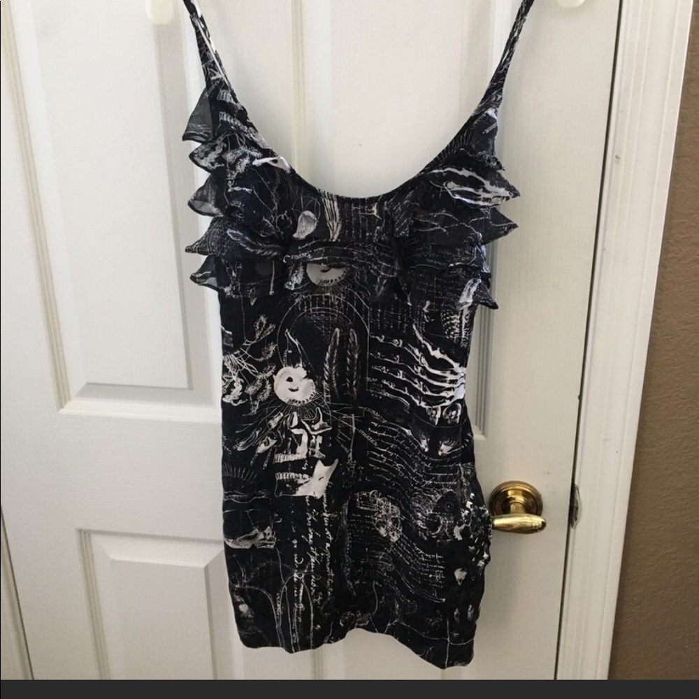 Ladies affliction black premium top 2